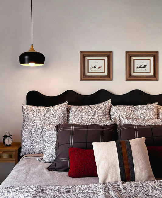 Sleigh Design Set of 2 - Choose Your Colors