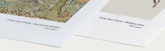 Smooth or Textured? Choosing the Right Paper for Your Art Print