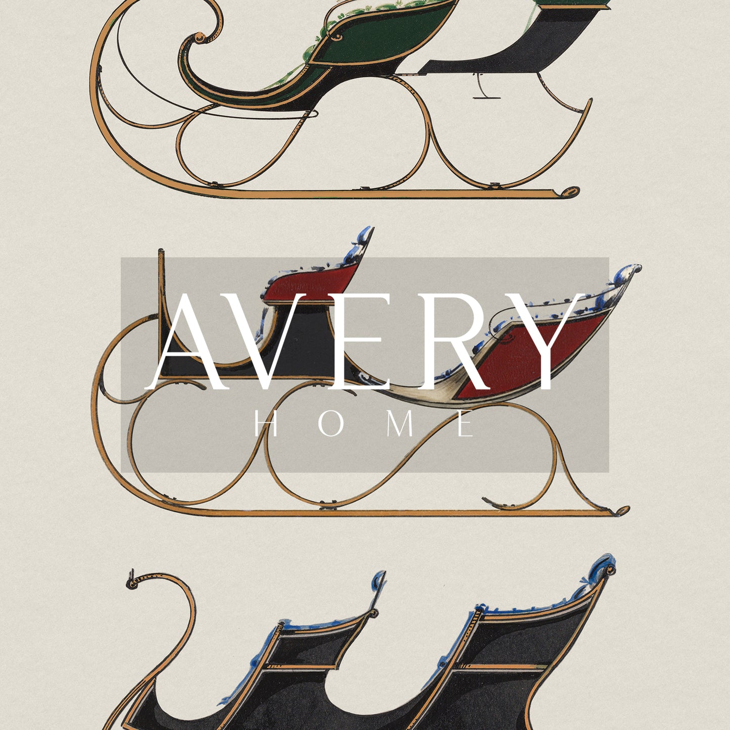 Sleigh Designs - No.1,2&4